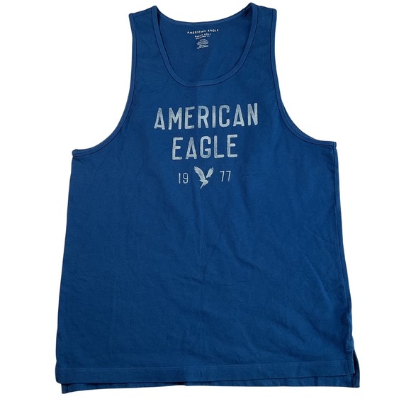 American Eagle By Payless Other - American Eagle Tank Top Shirt Mens S Blue Sleeveless Muscle Casual Summer Lot 3